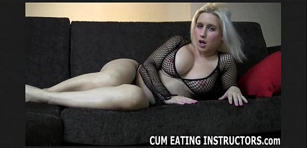  Eat your own cum or face the consequences CEI